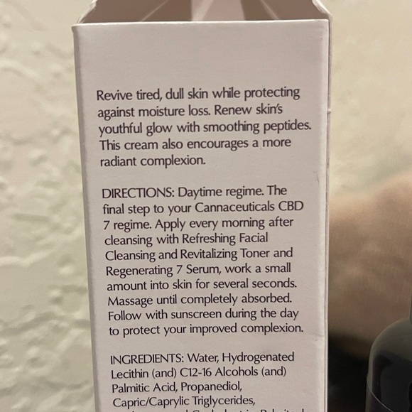 CANNACEUTICALS REJUVENATING Cream 50ml Luxury Skin Care - Factory Sealed In BOX - Picture 4 of 9